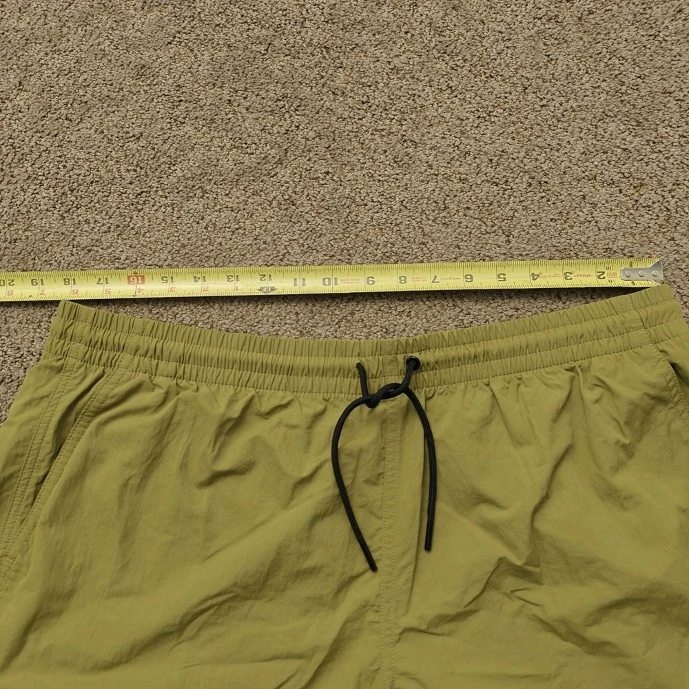 Everlane ReNew‎ Swim Short Mens XL Olive Green Recycled Nylon 7 Inch Inseam